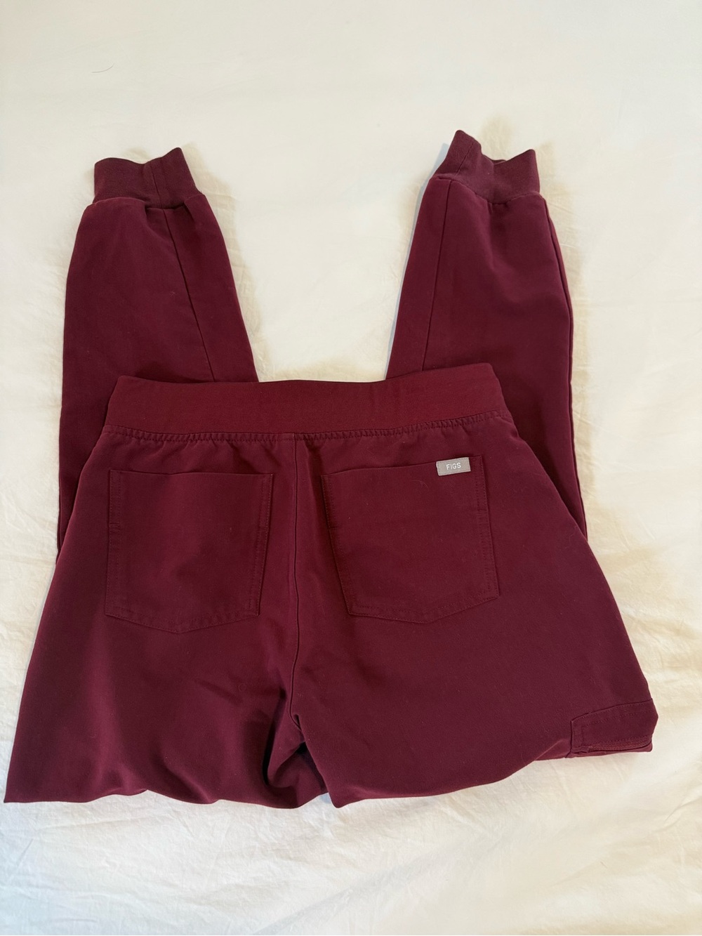 FIGS Burgundy Scrub Set - XS/Small - Picture 8 of 8